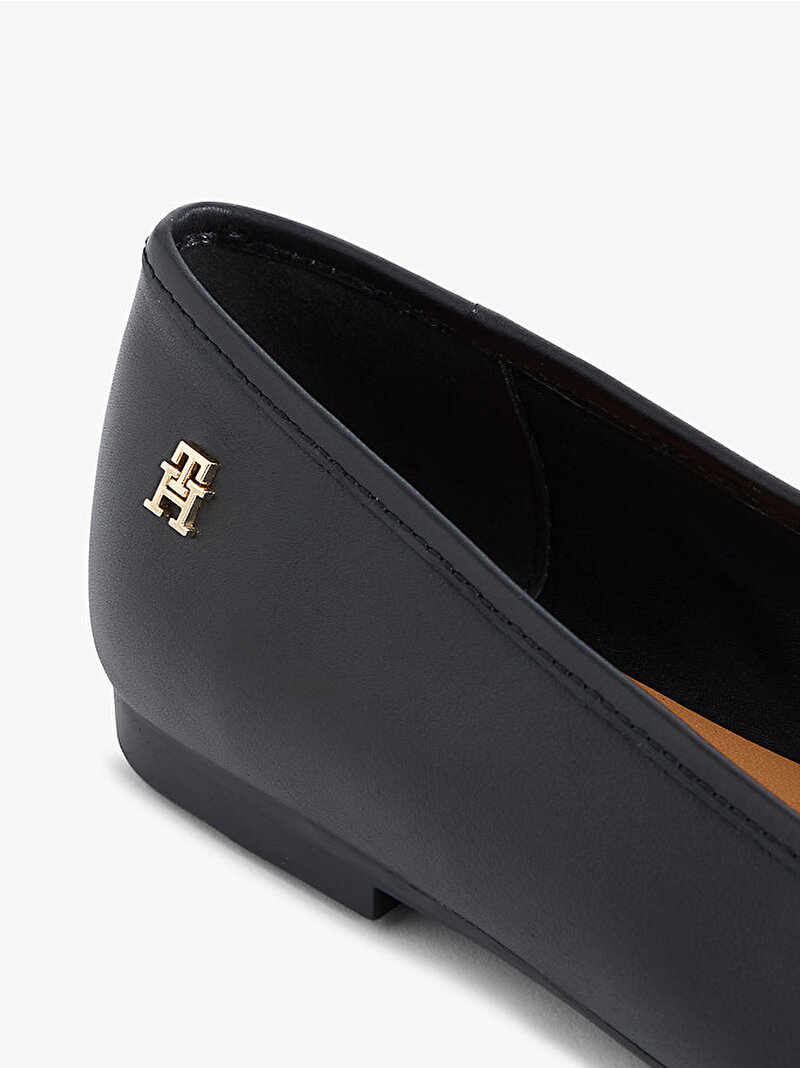 Kadın Hilfiger Smooth Babet Siyah FW0FW09241BDS