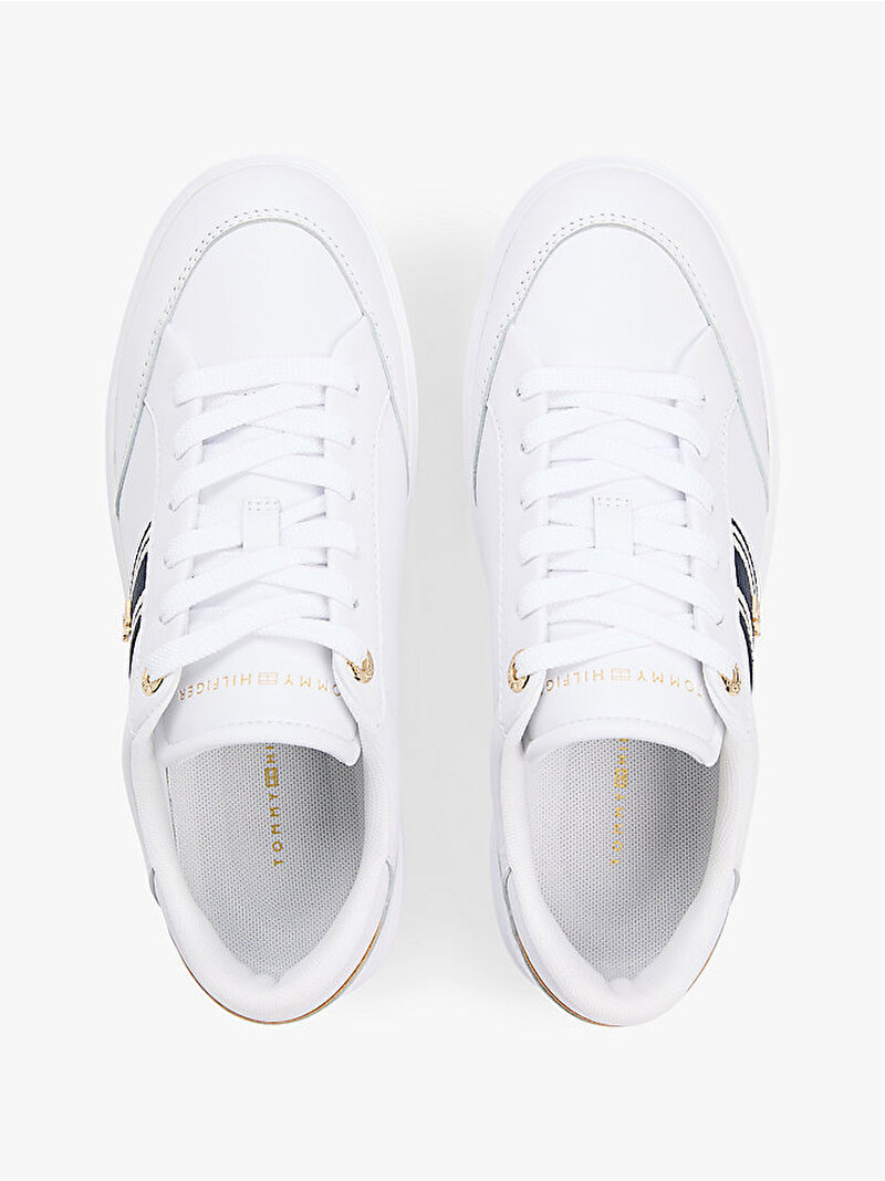 Kadın Th Chic Cupsole Sneaker Beyaz FW0FW09354YBS