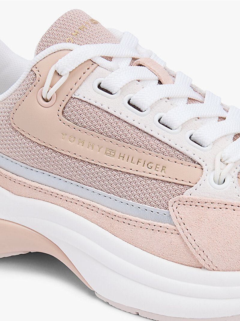 Kadın Th Sporty Chic Runner Sneaker Pembe FW0FW091870JX