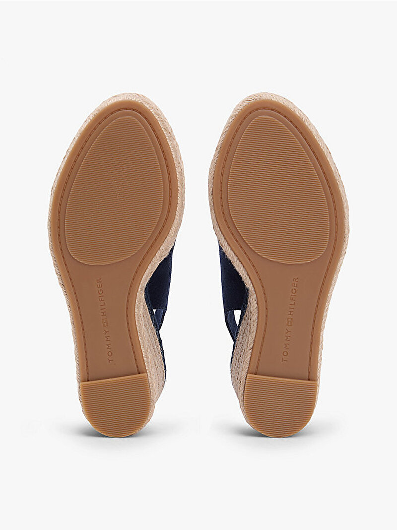 Kadın Flag Topuklu Espadril Lacivert FW0FW09343DW6