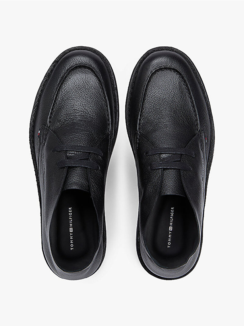 Erkek Hilfiger Stitchdown Bot Siyah FM0FM05743BDS