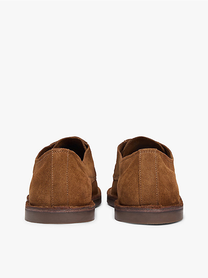 Erkek Hilfiger Stitchdown Sneaker Kahverengi FM0FM05841GVQ