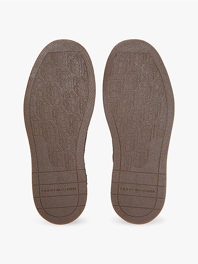 Erkek Hilfiger Stitchdown Sneaker Kahverengi FM0FM05841GVQ