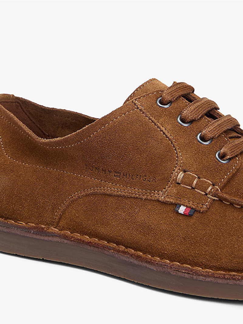 Erkek Hilfiger Stitchdown Sneaker Kahverengi FM0FM05841GVQ