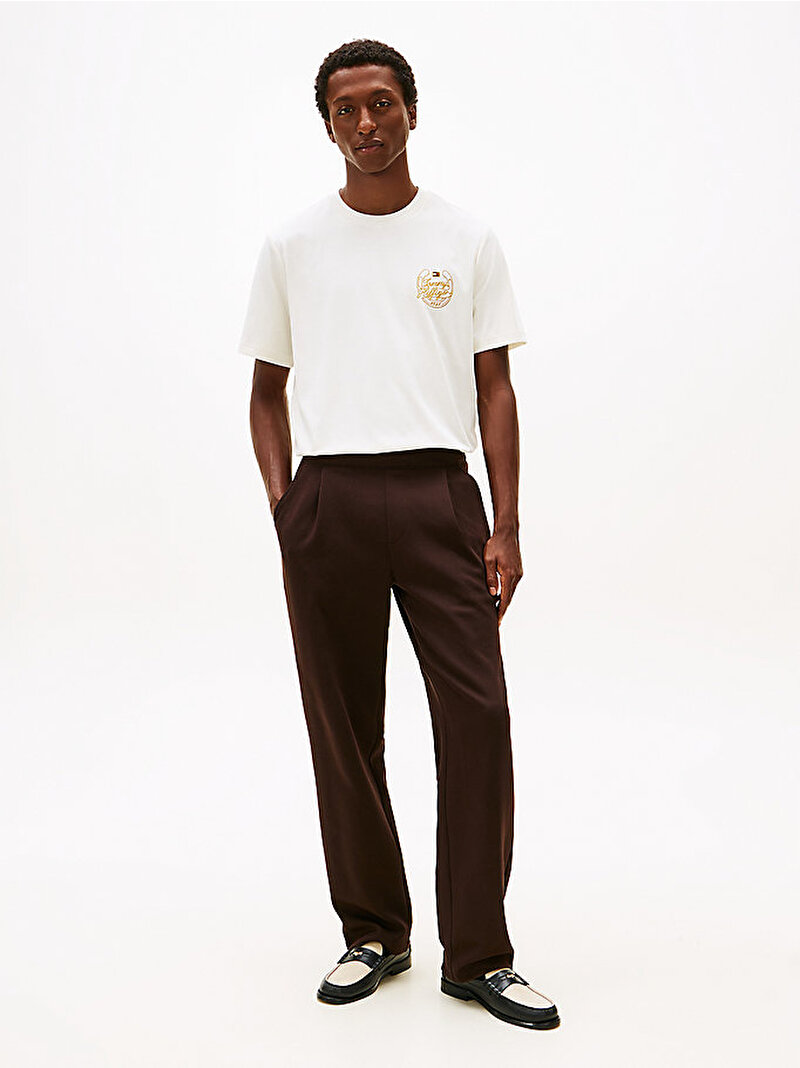 Erkek Interlock T-shirt Beyaz MW0MW42019Z00