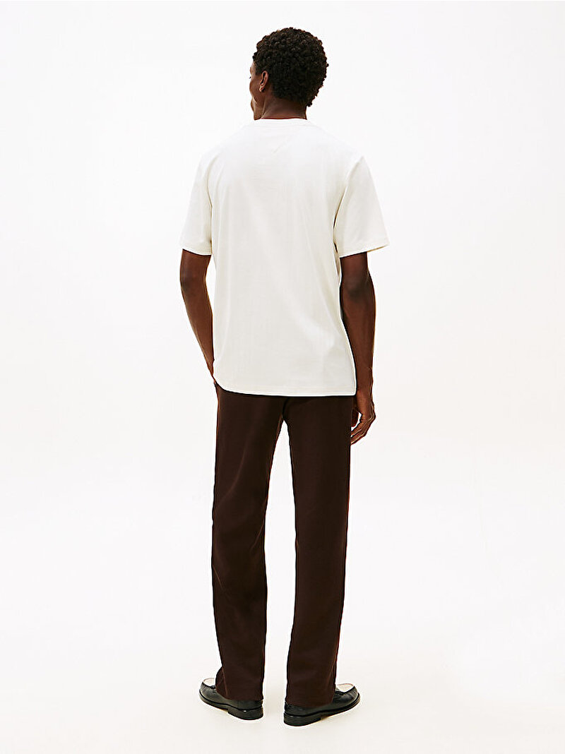 Erkek Interlock T-shirt Beyaz MW0MW42019Z00