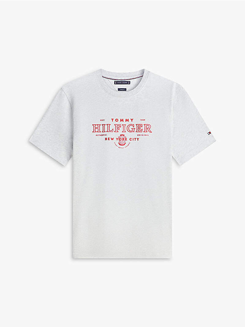 Erkek Heritage Graphic T-shirt Gri MW0MW42387P01