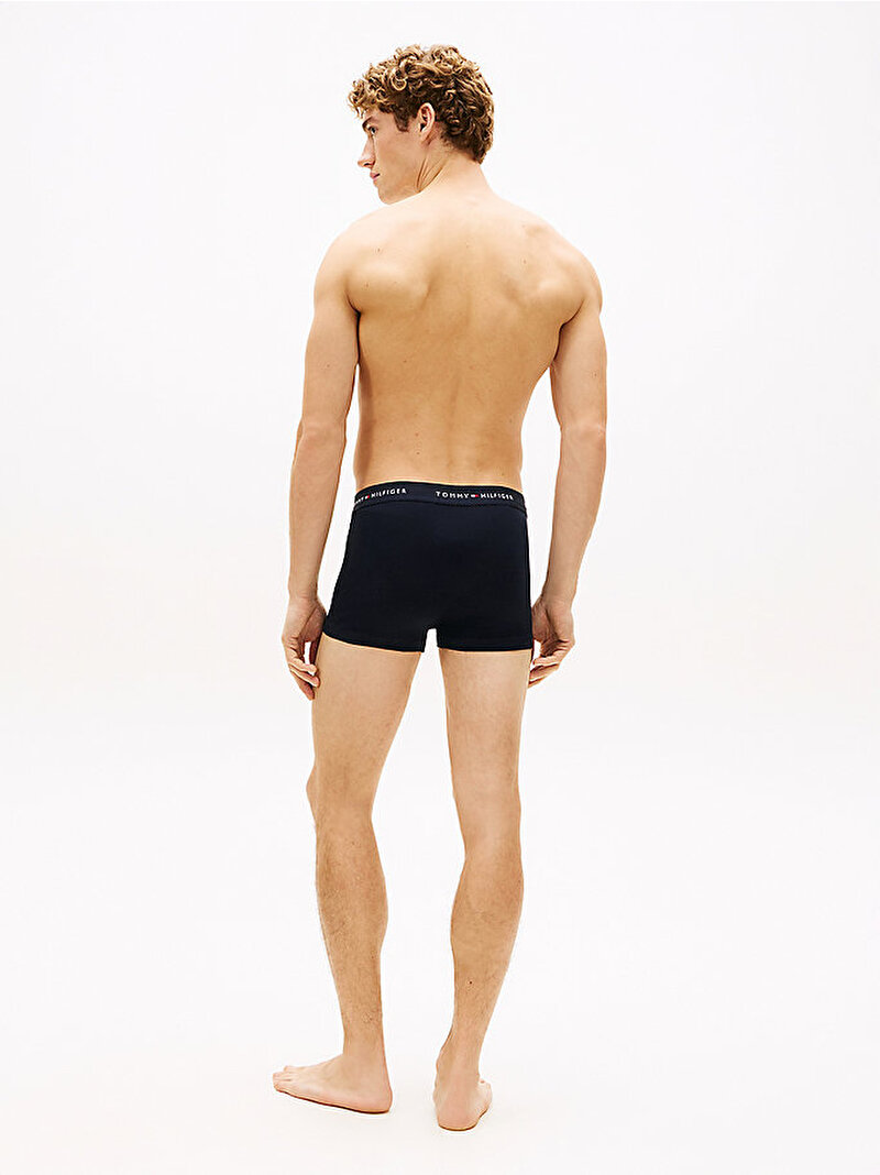 Erkek 3'lü Paket Trunk Boxer Siyah UM0UM027630W3