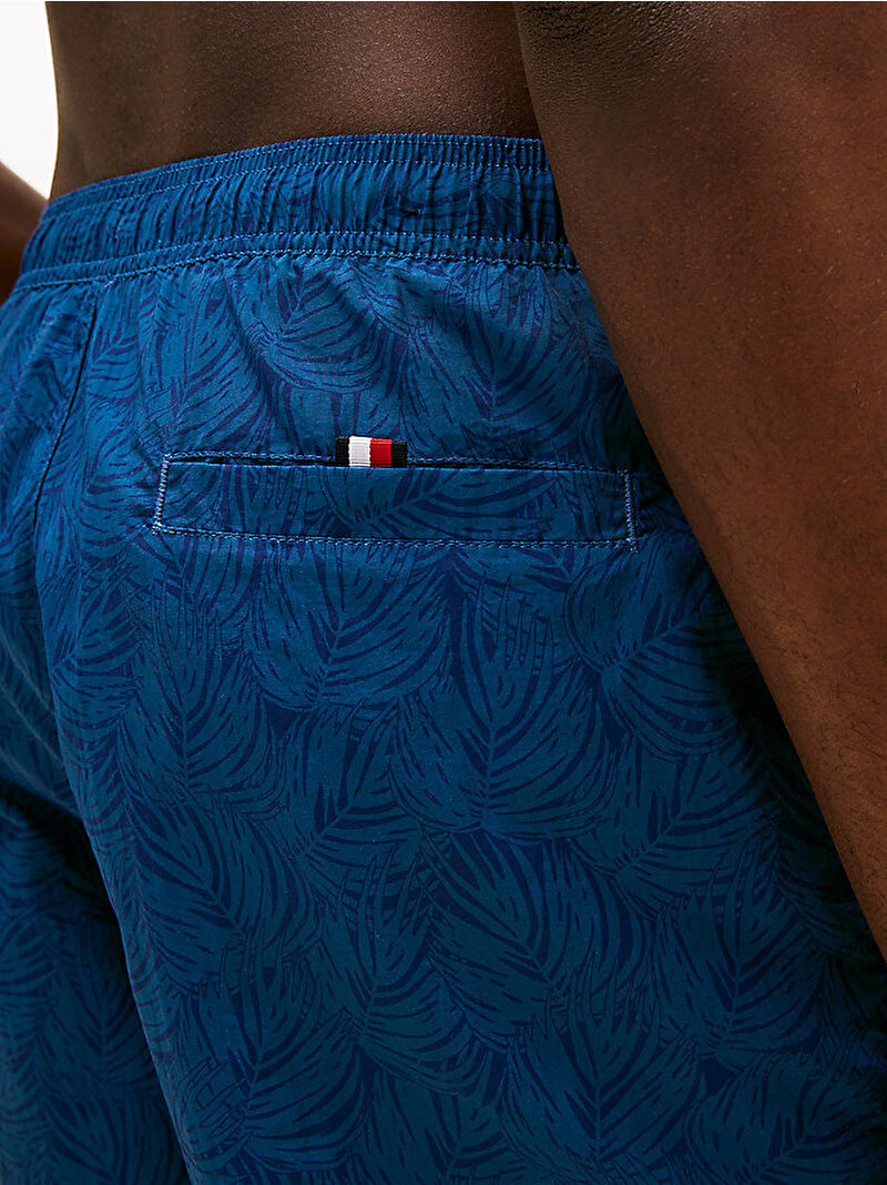 Erkek Medium Drawstring Deniz Şortu Mavi UM0UM038110GZ