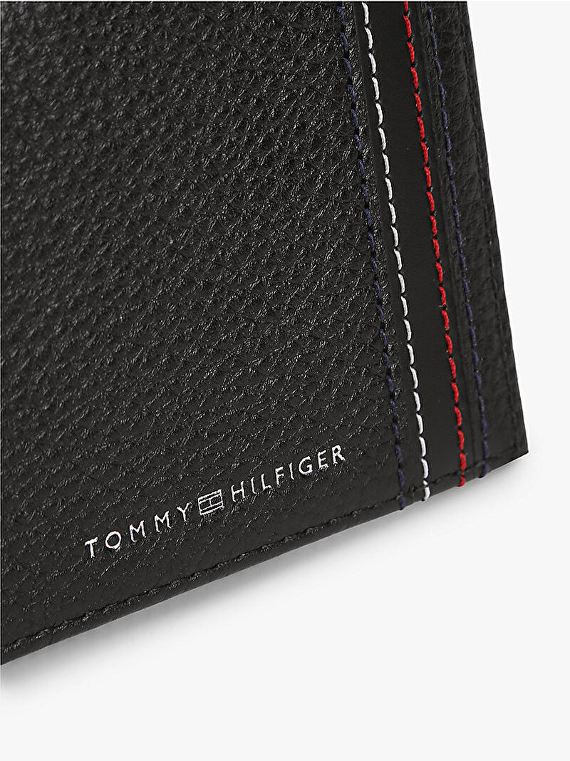 Erkek TH Central Mini Cüzdan Siyah AM0AM14232BDS