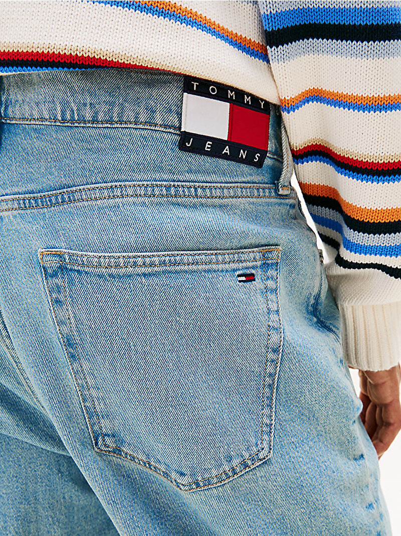 Erkek Otis Regular Straight Jean Pantolon Mavi DM0DM230601AB