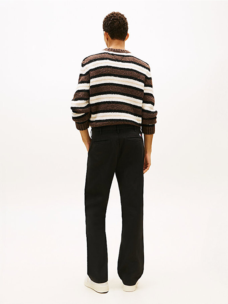 Erkek TJM Otis Cotton Twill Pantolon Siyah DM0DM22649BDS