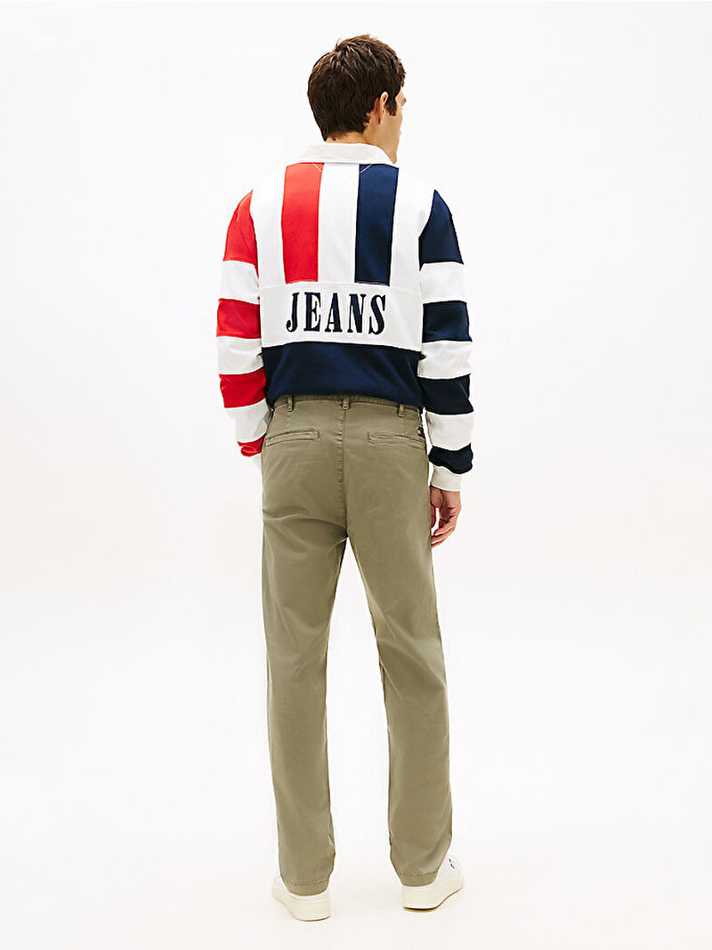 Erkek TJM Sonny Twill Pantolon Yeşil DM0DM22650M1L