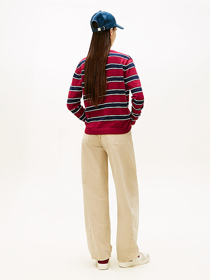 Kadın TJW Essential Vneck Kazak Çok renkli DW0DW198880E3