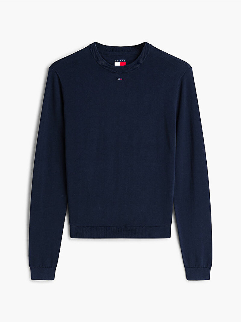 Kadın TJW Essential Crew Kazak Lacivert DW0DW201590GZ