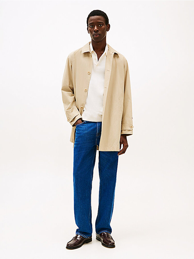 Erkek Essential Cotton Kazak Beyaz MW0MW37396Z00