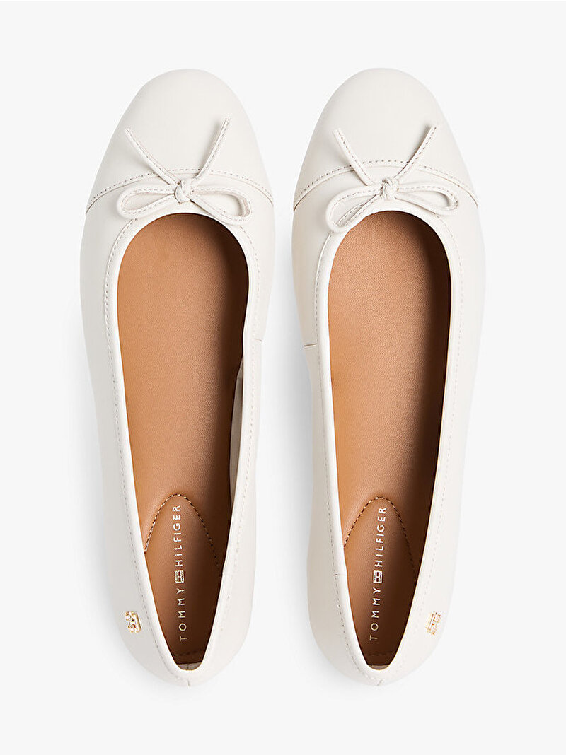 Kadın Hilfiger Smooth Babet Bej FW0FW09241AEO