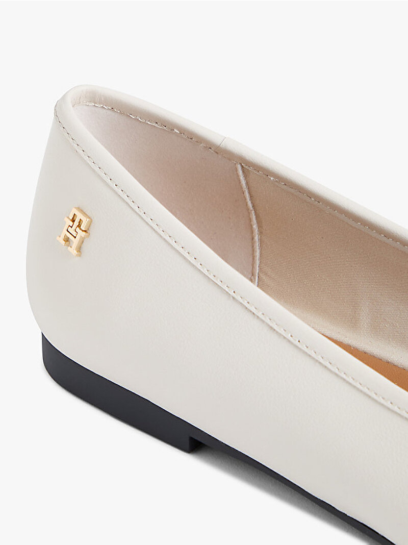 Kadın Hilfiger Smooth Babet Bej FW0FW09241AEO