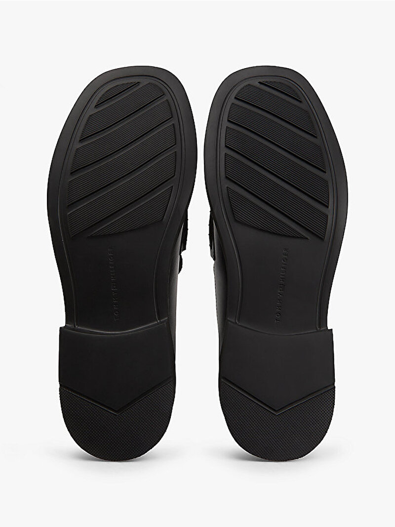 Kadın Elettra Penny Leather Loafer Siyah FW0FW09360BDS