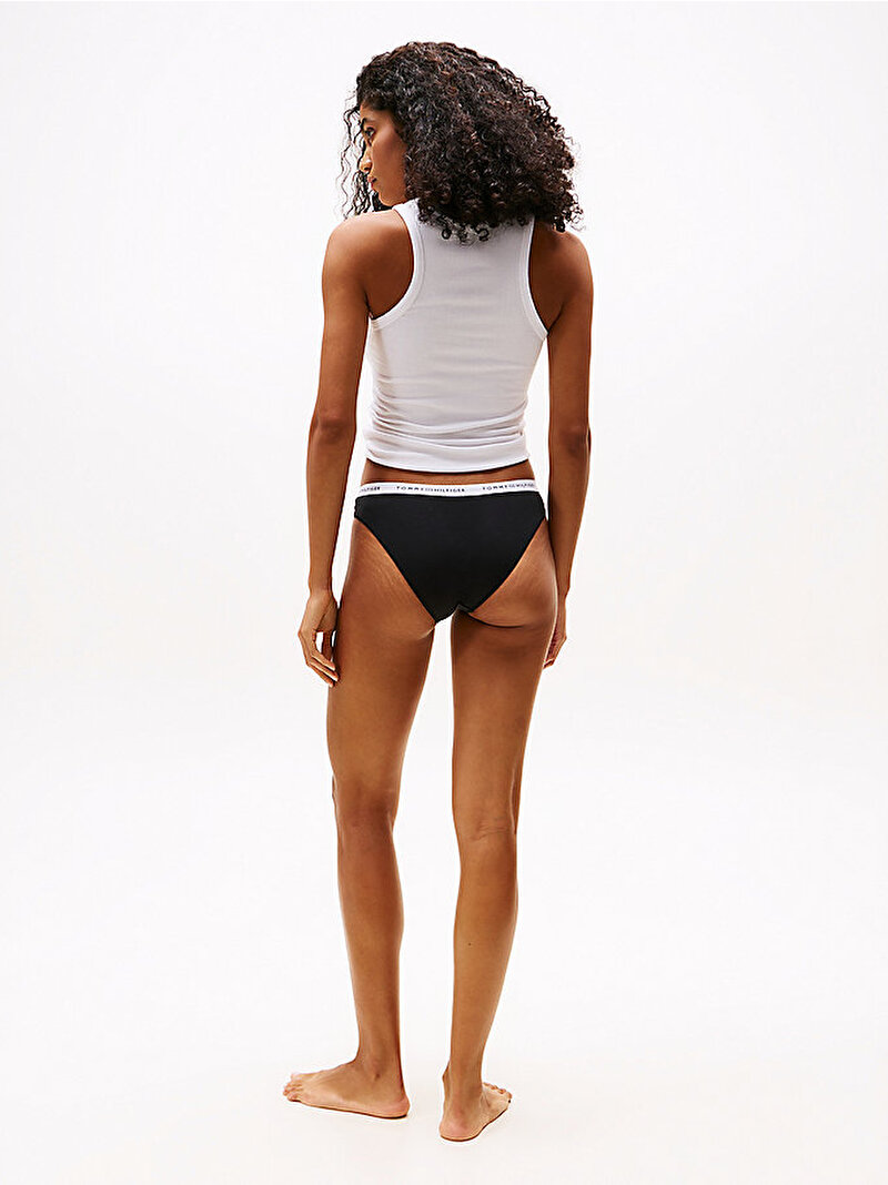 Kadın Cotton Bikini Külot Siyah UW0UW05876BDS