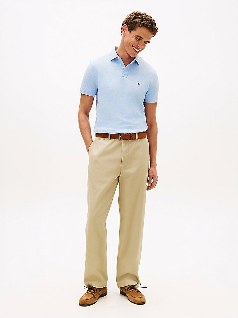 Erkek 1985 Regular Polo T-shirt Mavi MW0MW17770DP5