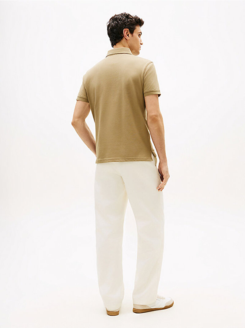 Erkek 1985 Regular Polo T-shirt Yeşil MW0MW17770GXR