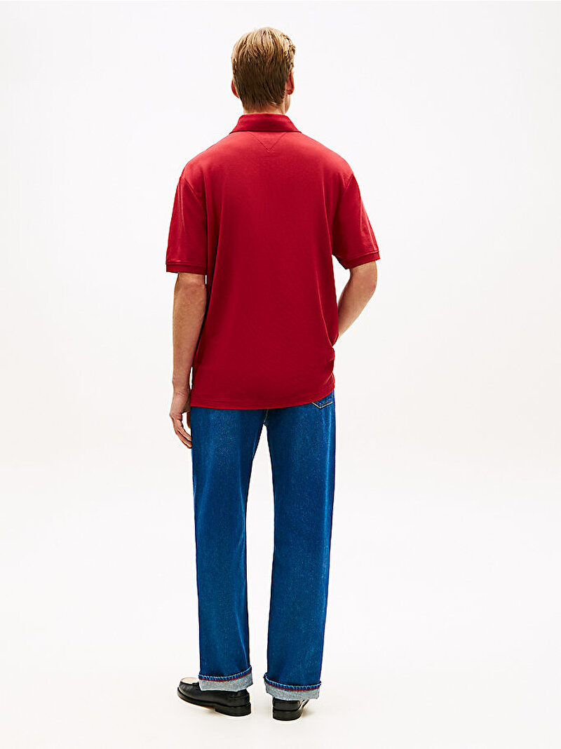 Erkek Archive Crest Classic T-shirt Kırmızı MW0MW43096XIT