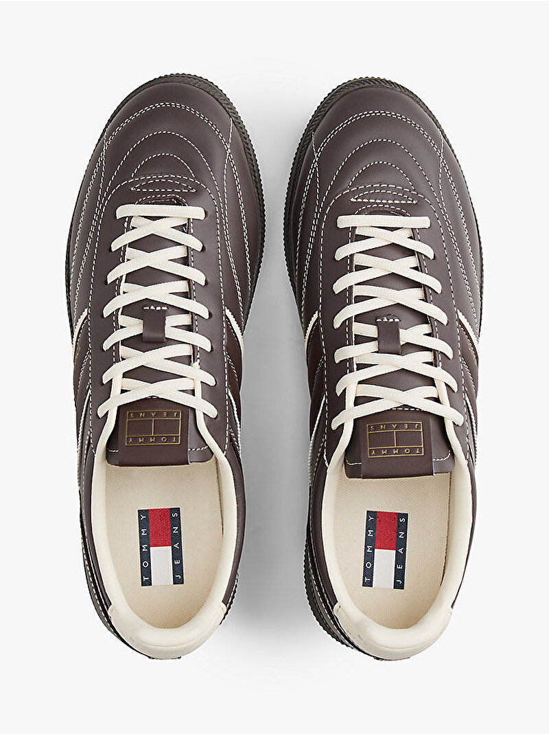 Erkek The Greenwich Edge Sneaker Kahverengi EM0EM01708GW1