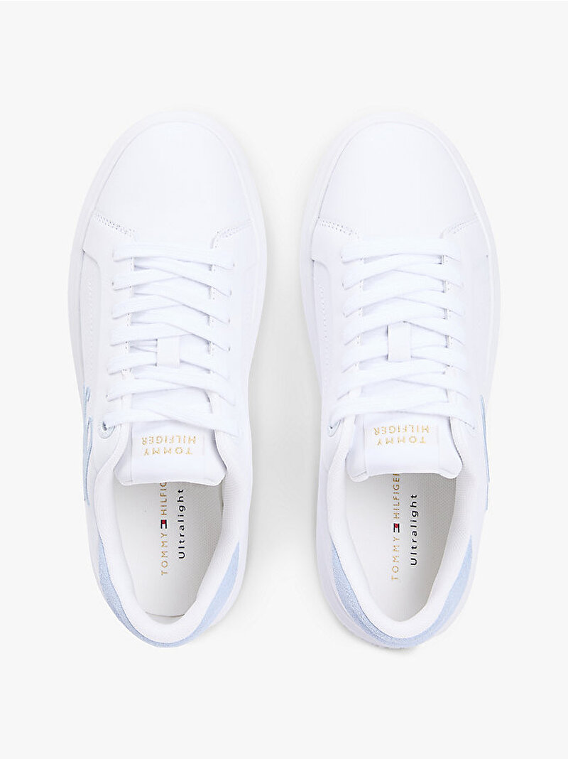 Kadın TH Icon Court Sneaker Beyaz FW0FW093630GE