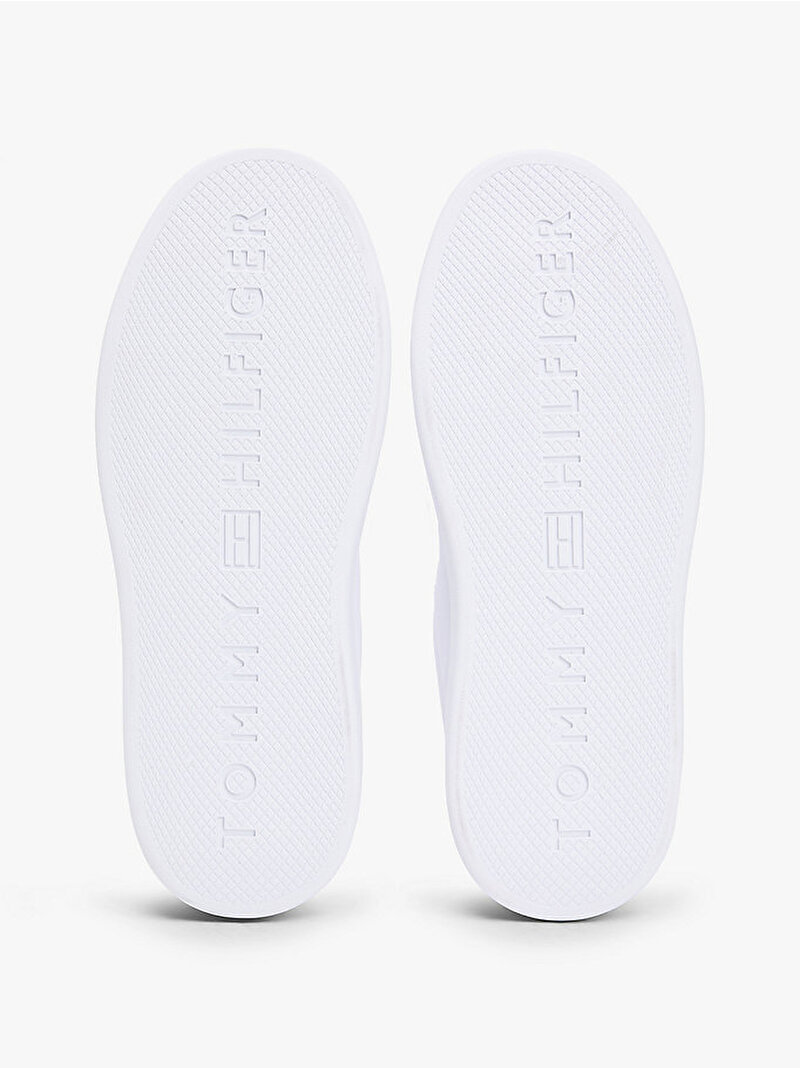 Kadın TH Icon Court Sneaker Beyaz FW0FW093630GE