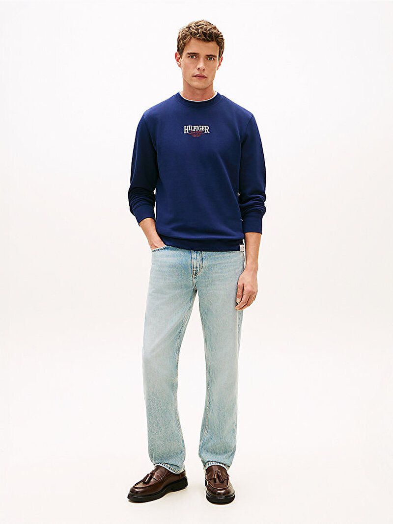 Erkek Heritage Series Club Sweatshirt Lacivert MW0MW43057DCC