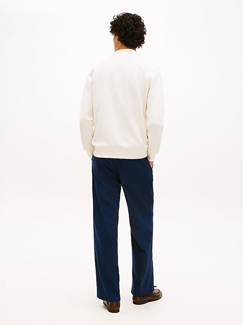 Erkek Heritage Series Club Sweatshirt Beyaz MW0MW43057Z00