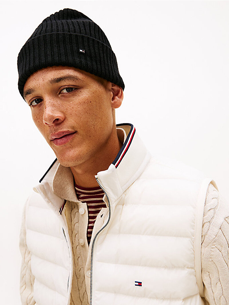 Erkek TH Flag Transitional Bere Siyah AM0AM13909BDS