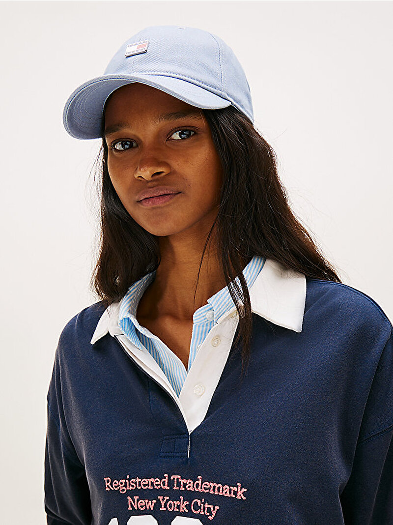 Kadın TJW Heritage Flag Şapka Mavi AW0AW18362DBP