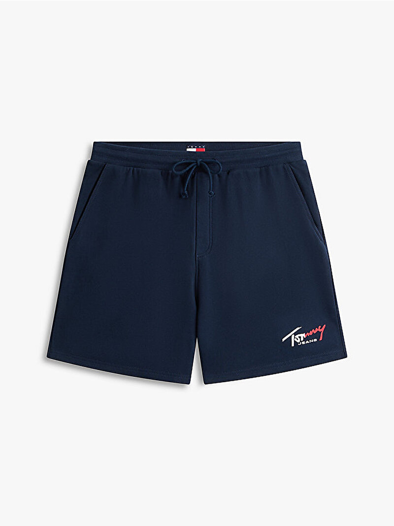 Erkek TJM Signature Plaj Şortu Lacivert DM0DM23017C1G