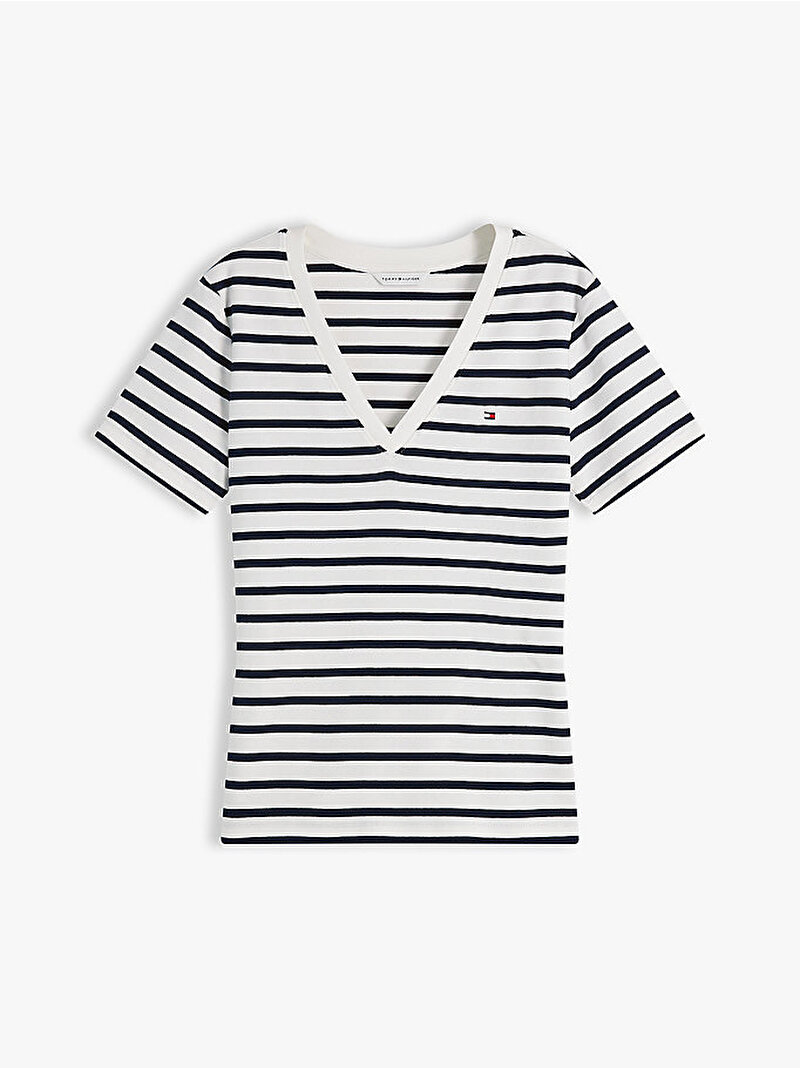 Kadın Slim Cody V-neck T-shirt Çok renkli WW0WW4058403L