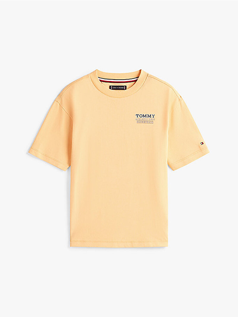 Erkek Çocuk Basketball Graphic T-shirt Turuncu KB0KB10194SEV