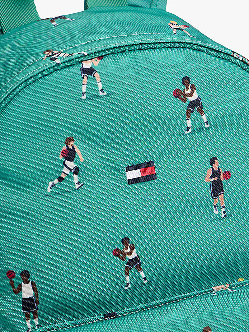 Çocuk Unisex TH Essential Sırt Çantası Yeşil KA0KA00035L5Y