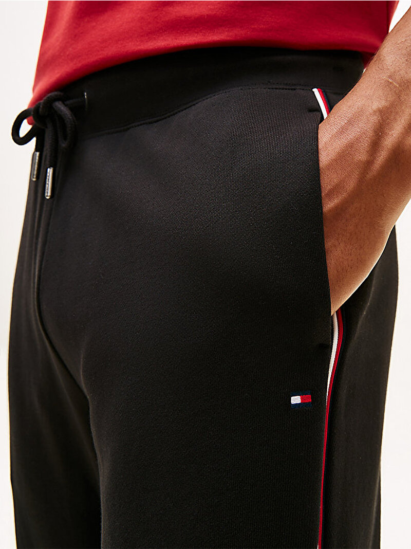 Erkek Global Stripe Eşofman Altı Siyah MW0MW42882BDS