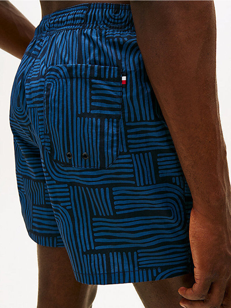 Erkek Medium Drawstring Deniz Şortu Lacivert UM0UM034910Z2