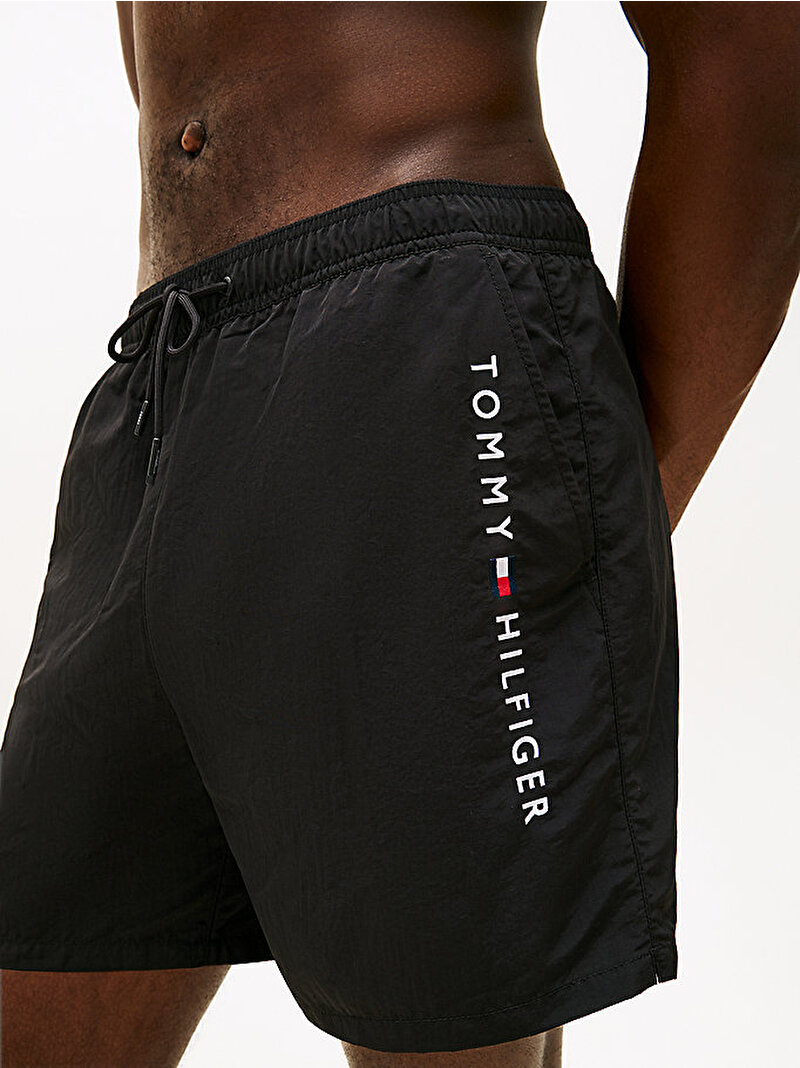 Erkek Medium Drawstring Deniz Şortu Siyah UM0UM03748BDS