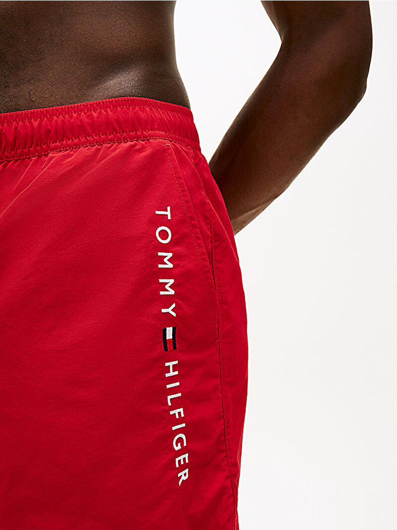 Erkek Medium Drawstring Deniz Şortu Kırmızı UM0UM03748XLD