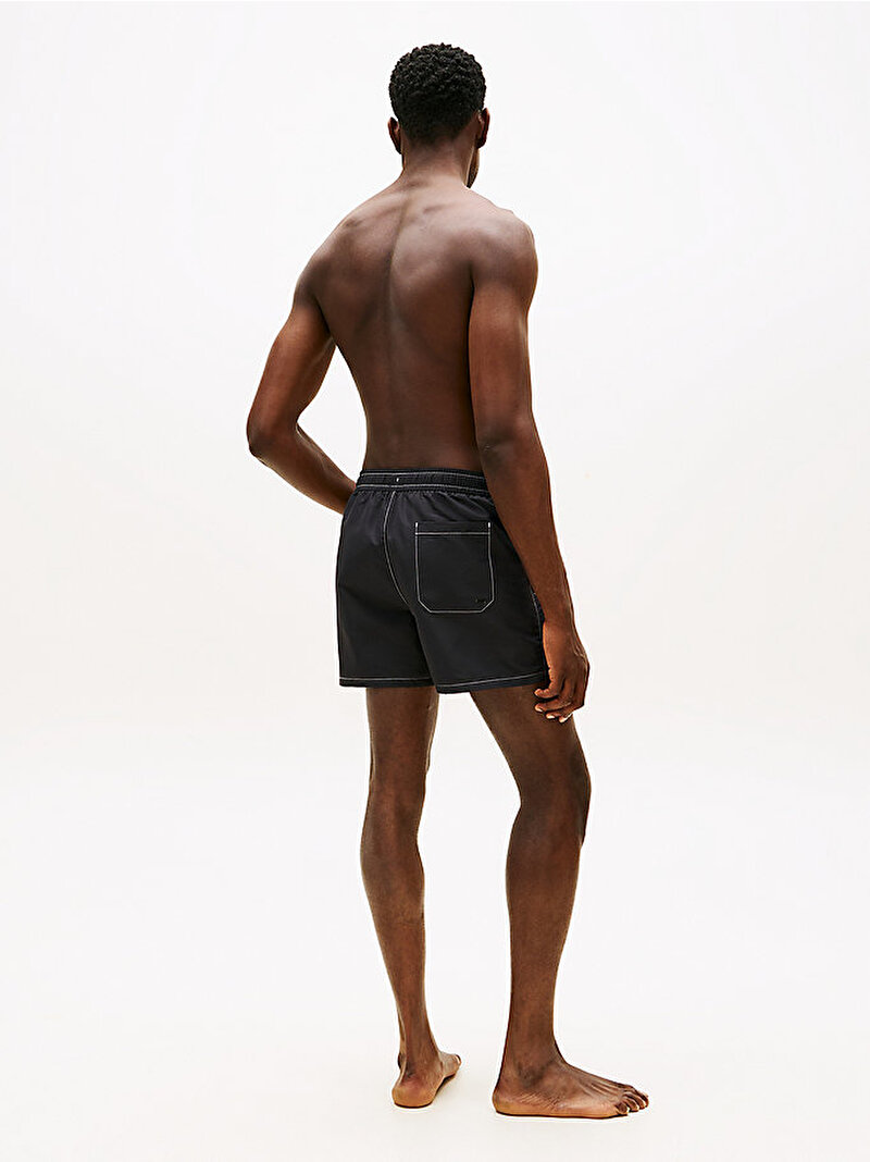 Erkek TJ Medium Drawstring Deniz Şortu Siyah UM0UM03852BDS
