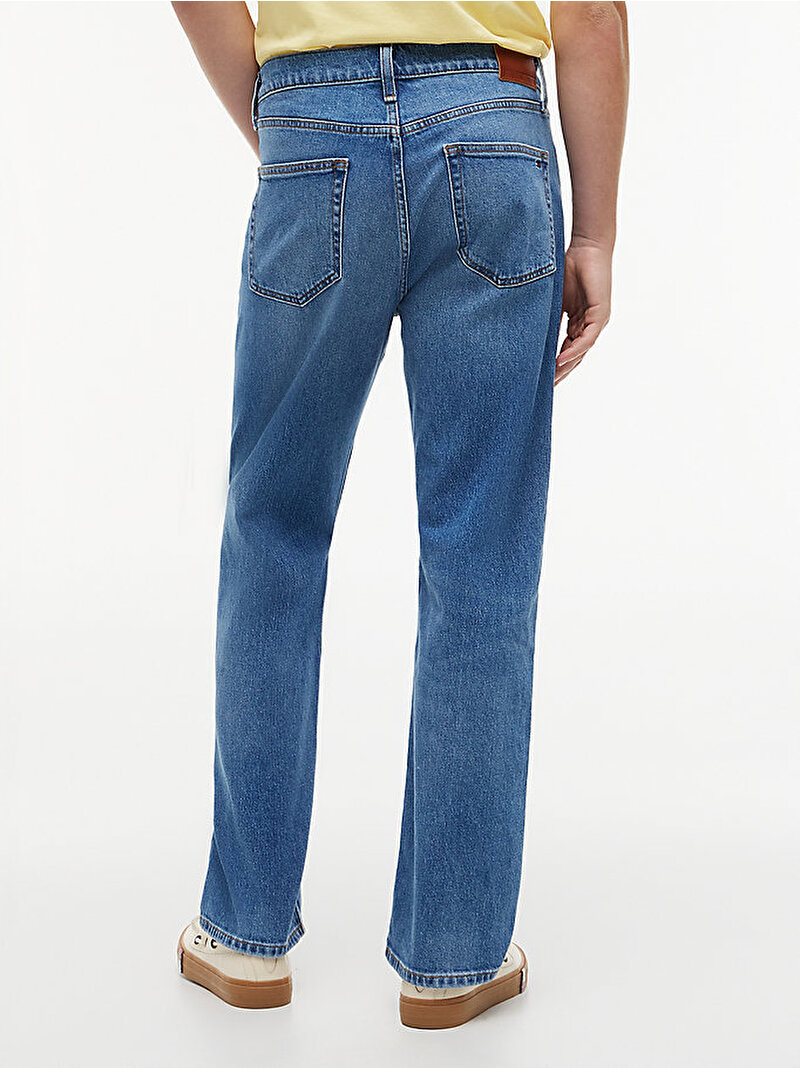 Erkek Otis Straight Jean Pantolon Mavi DM0DM234021A5