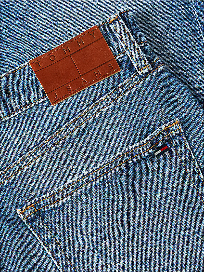 Erkek Otis Straight Jean Pantolon Mavi DM0DM234021A5