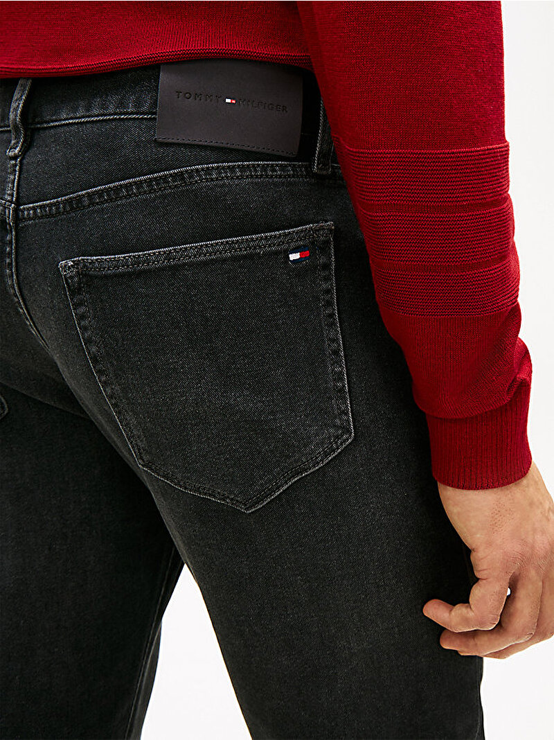 Erkek Slim Straight Denton Jean Pantolon Gri MW0MW423211B3