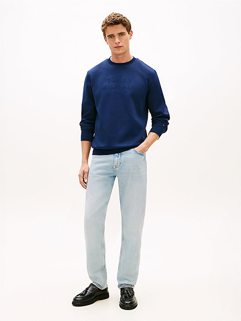 Erkek Mix Media Intechno Sweatshirt Lacivert MW0MW42484DCC