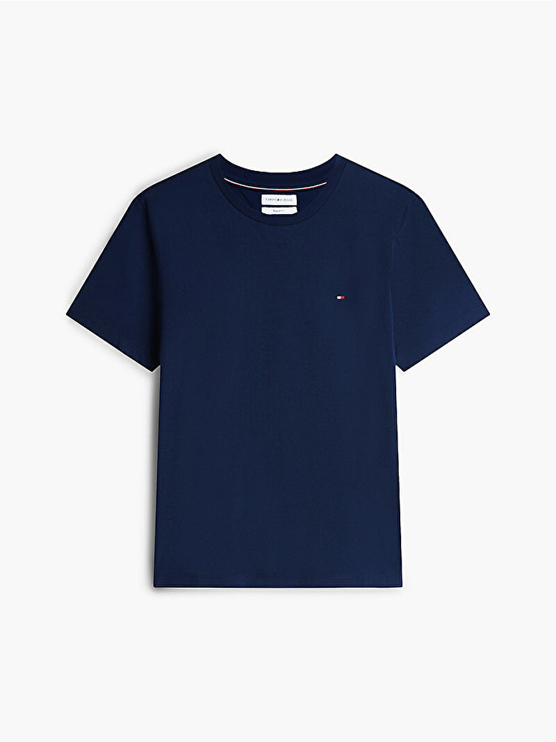 Erkek Essential Seasonal Regular T-shirt Lacivert MW0MW39995DCC