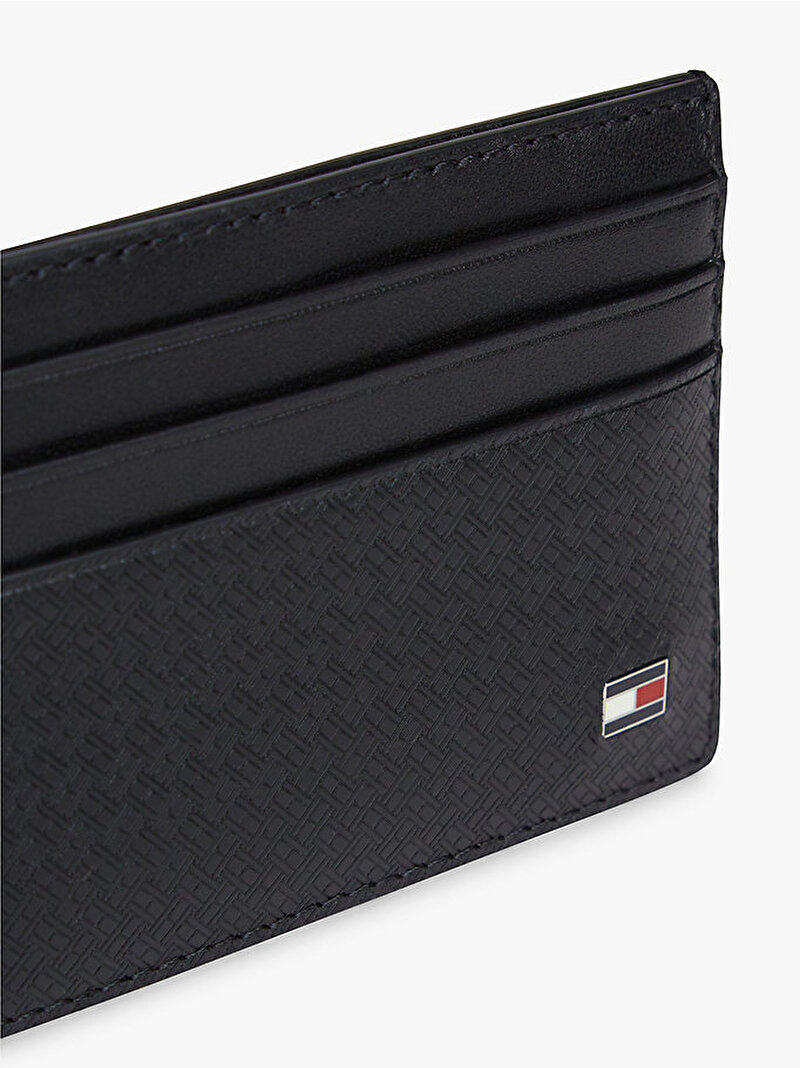 Erkek TH Emboss Kartlık Siyah AM0AM14240BDS