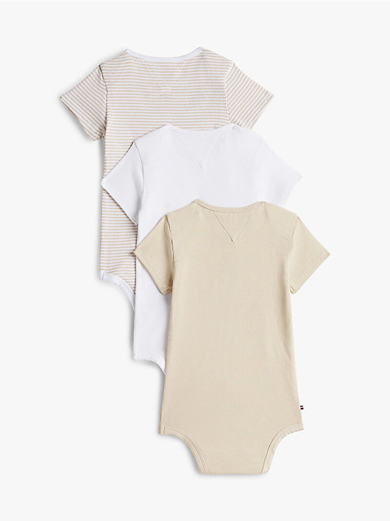 Bebek 3'lü Paket Rib Hediye Body Bej KN0KN02374ACI